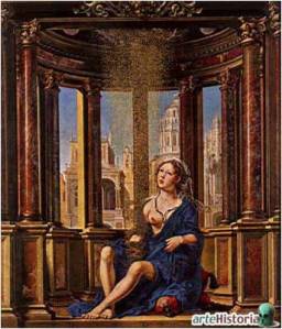 Danae. C.a 1525. Jean Gossaert. Oleo sobre tabla. 114x95 cm. Munich. Pinacoteca Antigua